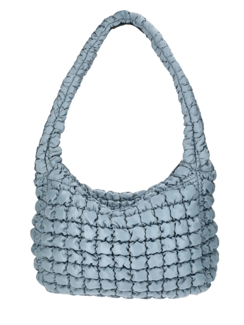 Oversized Quilted Hobo Bag